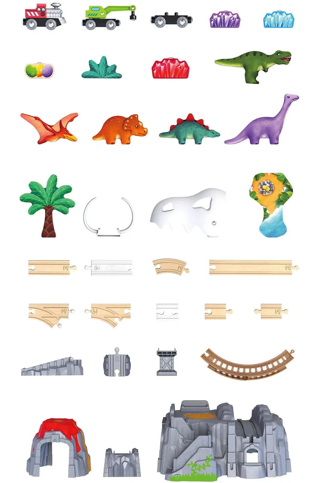 Hape Toys Dino Railway Adventure Set