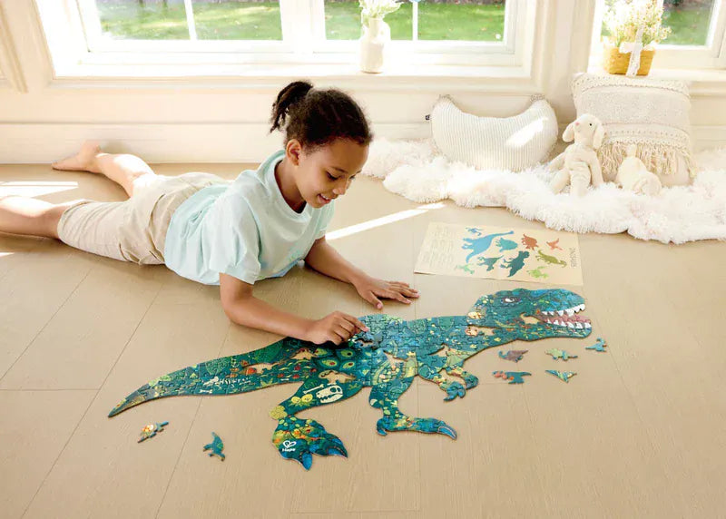 Hape Toys Floor Puzzle - Dinosaur 202 Pieces