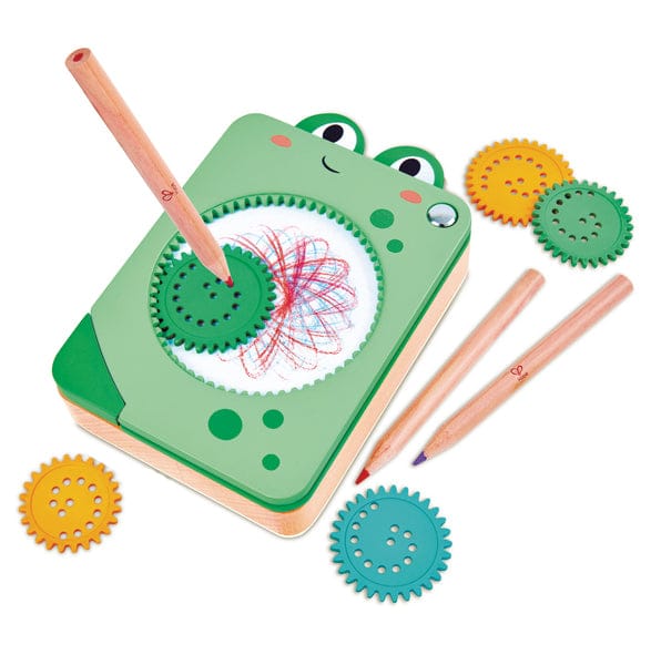 Hape Toys Green Spin n Draw Mandala Kit
