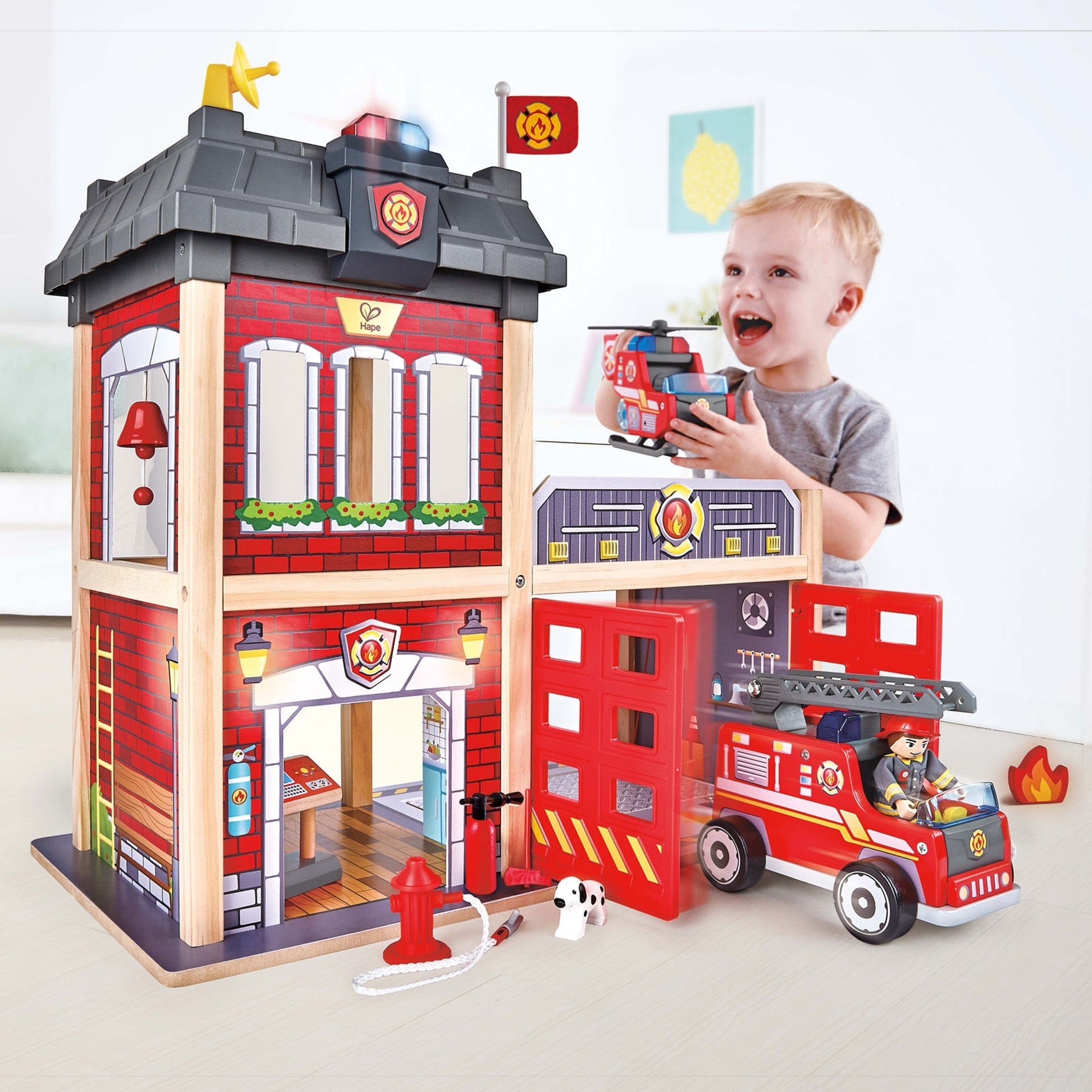 Hape Toys Hape Fire Station