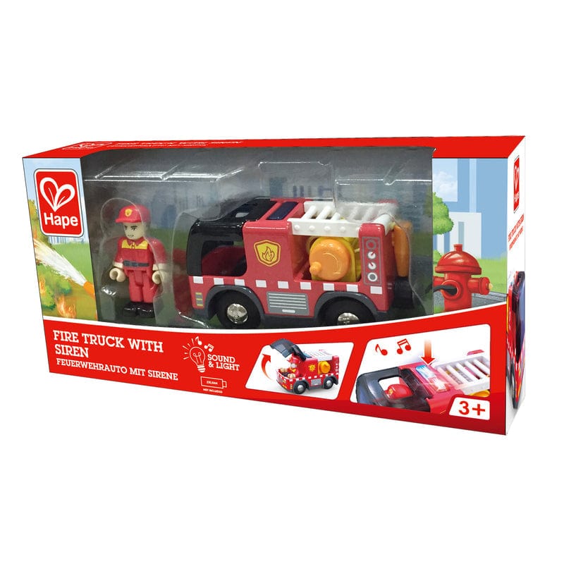 Hape Toys Hape Fire Truck with Siren
