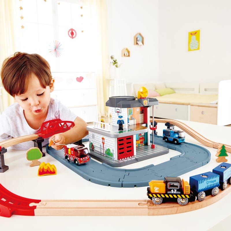 Hape Toys Hape Fire Truck with Siren