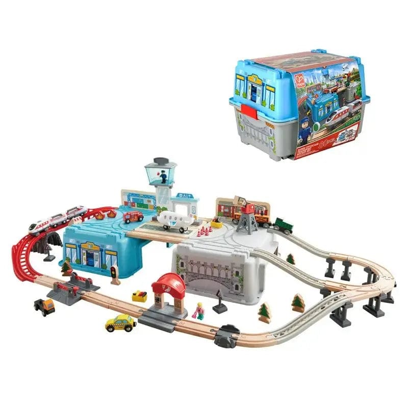 Hape Toys Hape Super Cityscape Transport Bucket Set