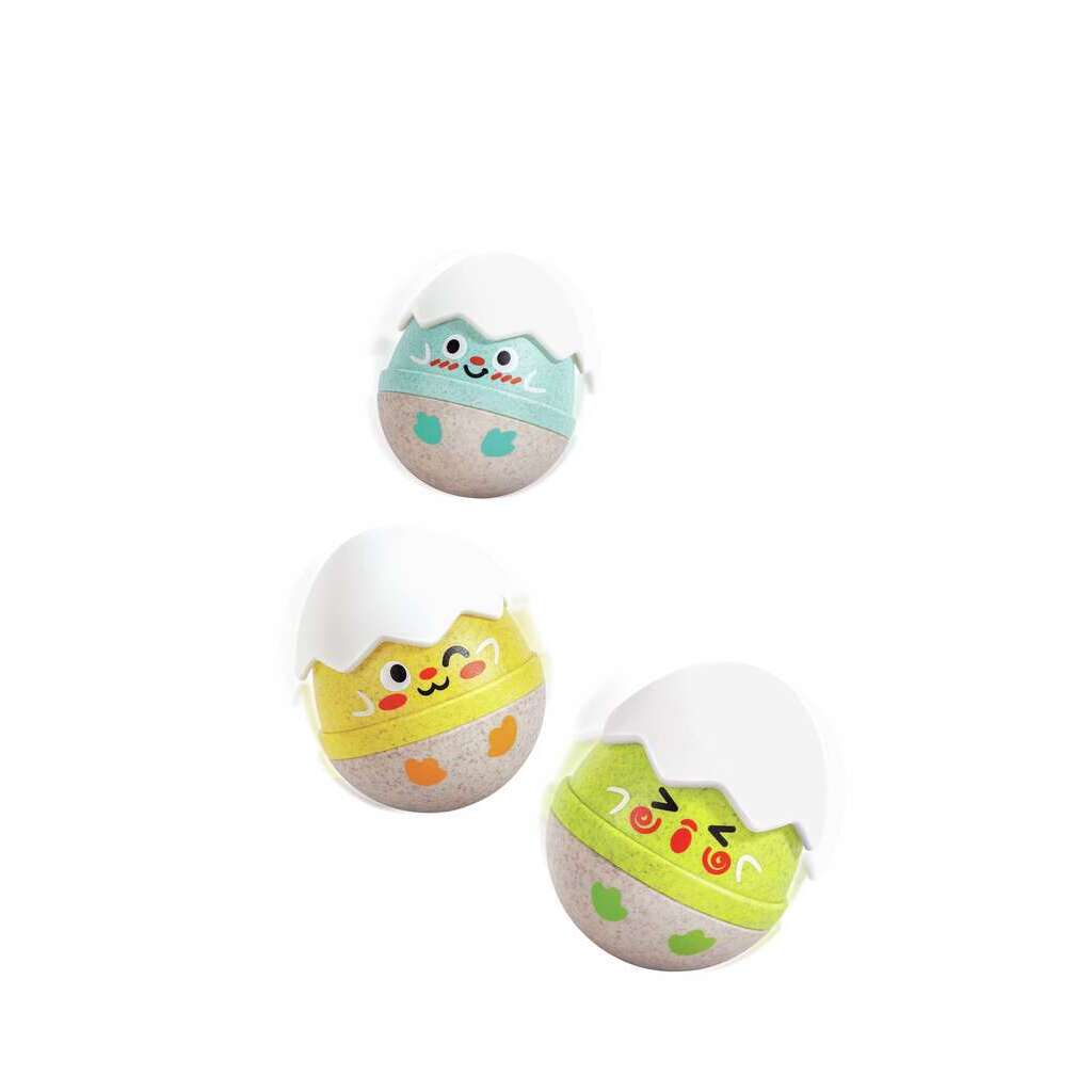 Hape Toys Happy Hatching Wobble Rattles