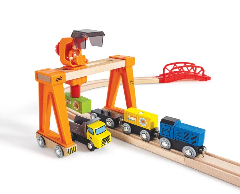 Hape Toys Lift & Load Harbour Set