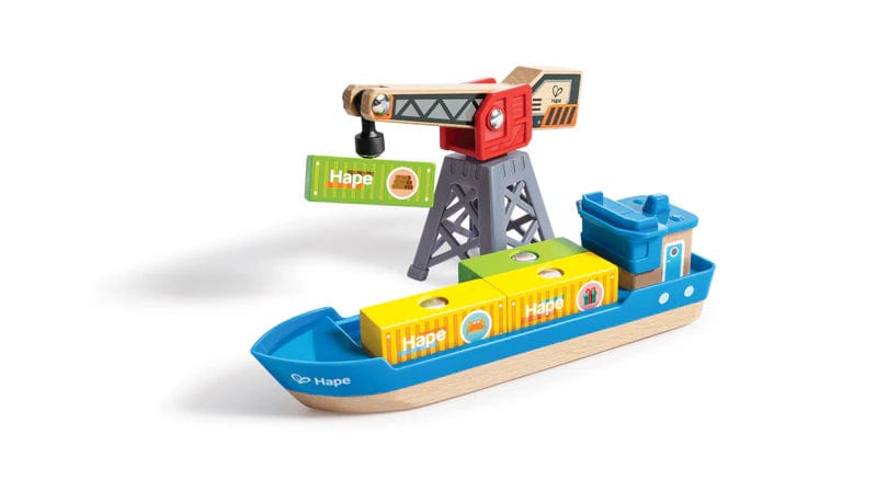 Hape Toys Lift & Load Harbour Set
