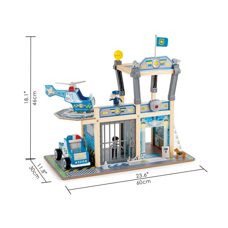 Hape Toys Metro Police Dept Playset