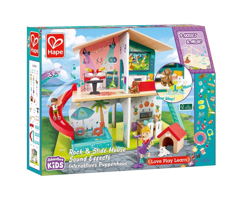 Hape Toys Musical Dollhouse