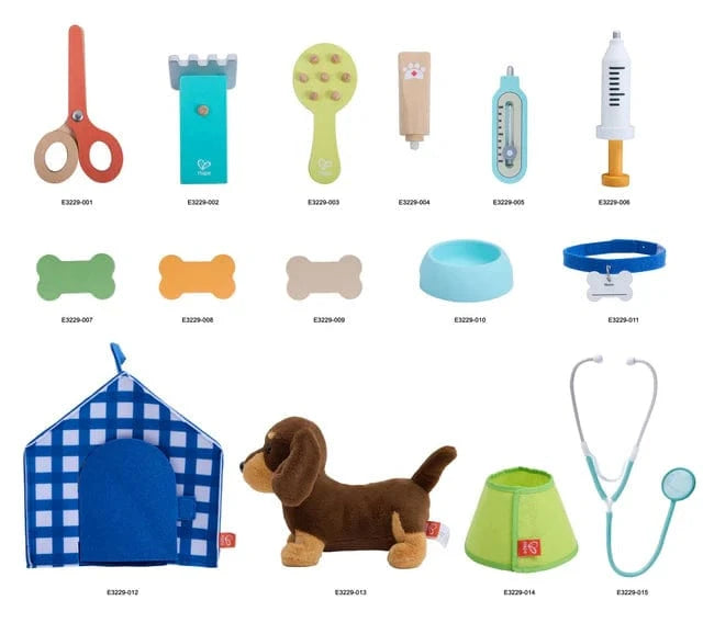 Hape Toys Puppy Care Clinic Vet Set