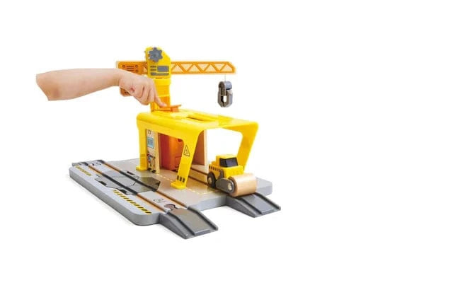 Hape Toys Railway Crane Construction