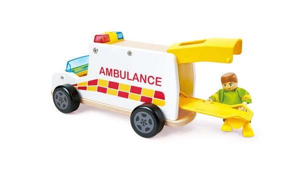 Hape Toys Rapid Response Toy Ambulance