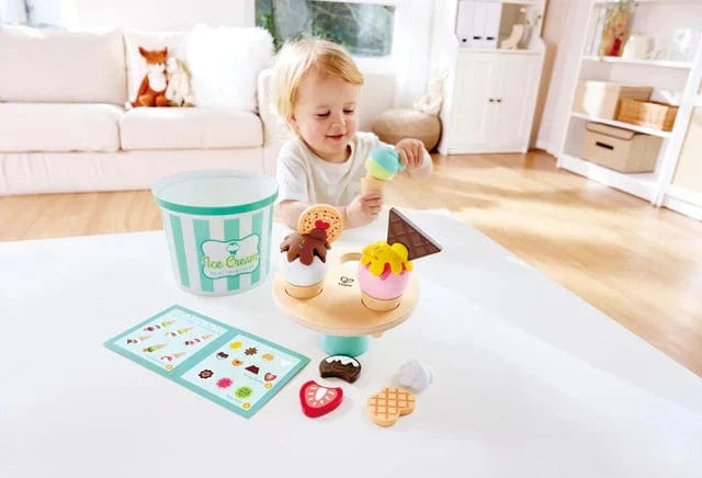 Hape Toys Scoop & Serve Ice Cream Set