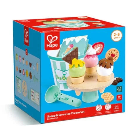 Hape Toys Scoop & Serve Ice Cream Set