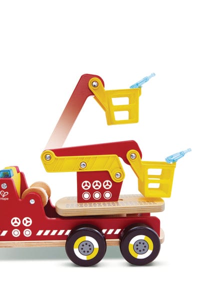 Hape Toys Siren & Lights Toy Fire Truck