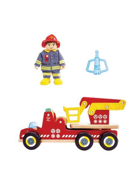 Hape Toys Siren & Lights Toy Fire Truck