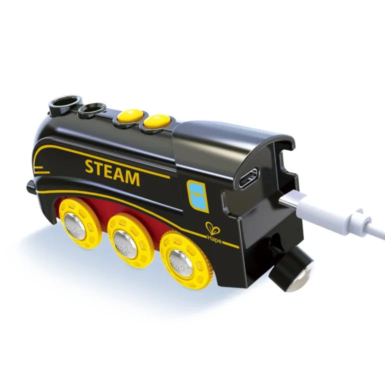 Hape Toys Steam & Whistle Train Set