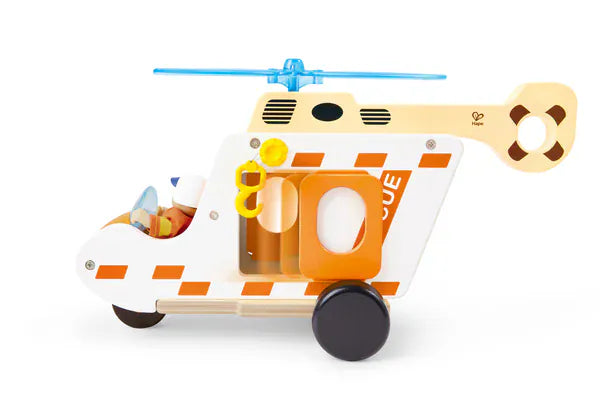 Hape Toys To the Rescue Helicopter