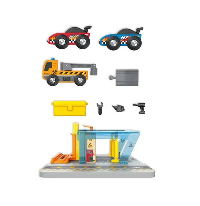 Hape Toys Vehicles Repair & Wash Station
