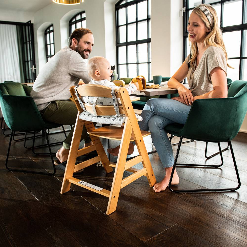 Hauck Childrens Furniture Alpha+ Wooden Highchair