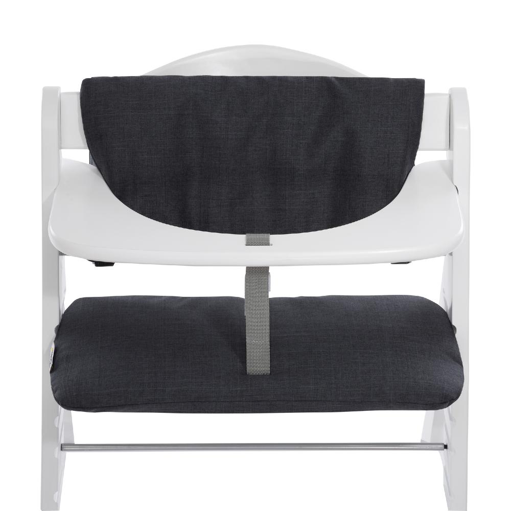 Hauck Childrens Furniture Charcoal Hauck Highchair Pad Deluxe