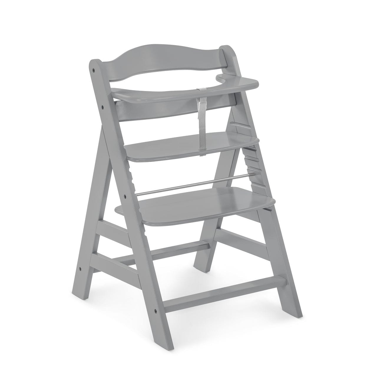 Hauck Childrens Furniture Grey Alpha+ Wooden Highchair