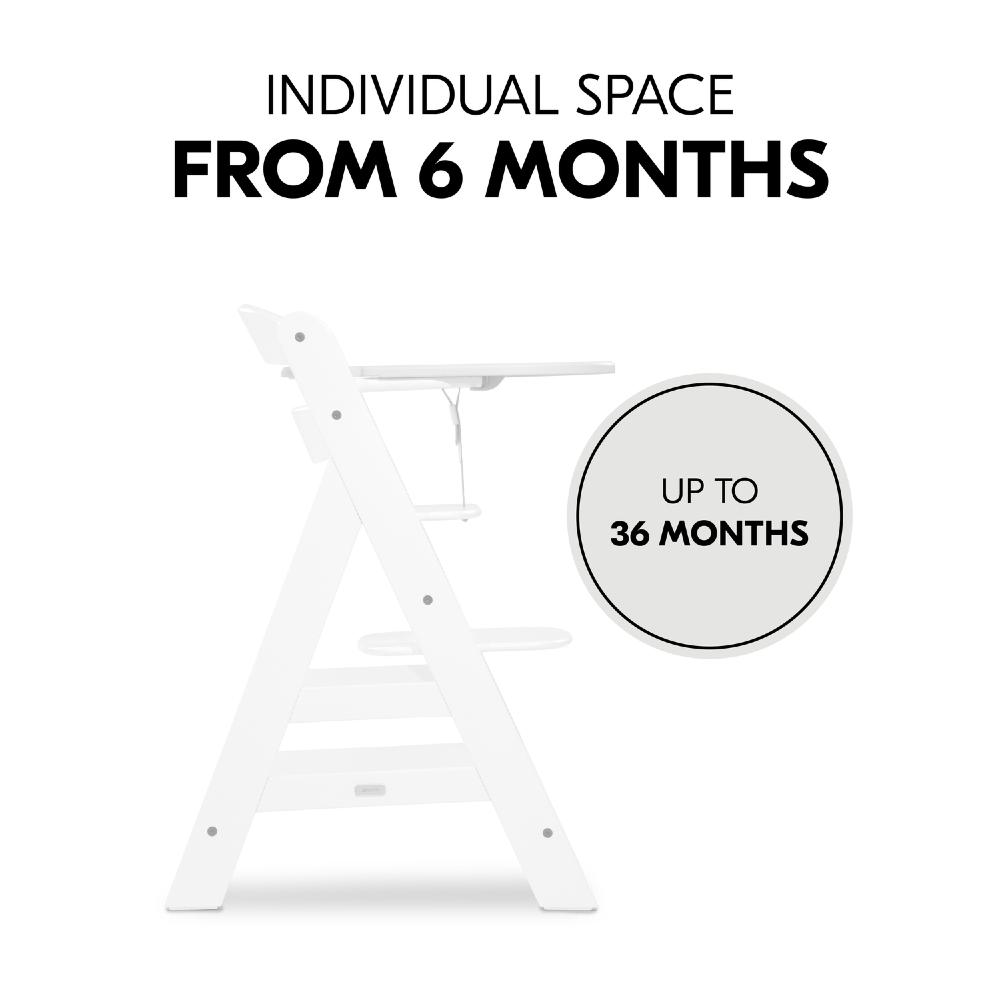 Hauck Childrens Furniture Hauck Alpha Click Tray - White