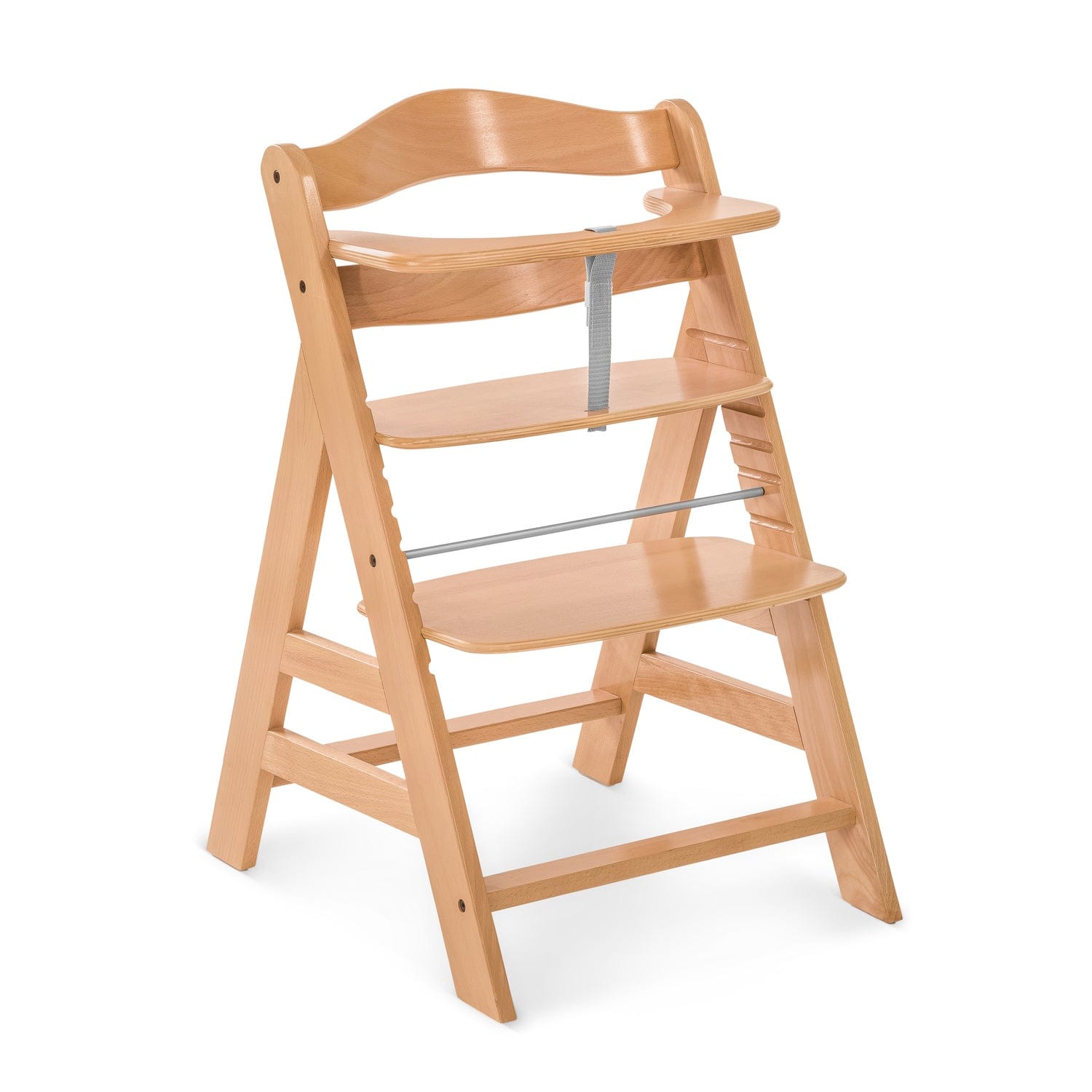 Hauck Childrens Furniture Natural Alpha+ Wooden Highchair
