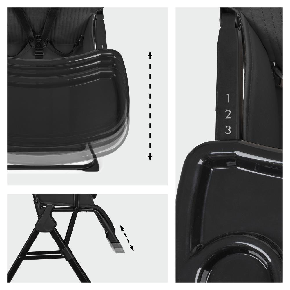 Hauck Childrens Furniture Sit N Go Highchair - Black