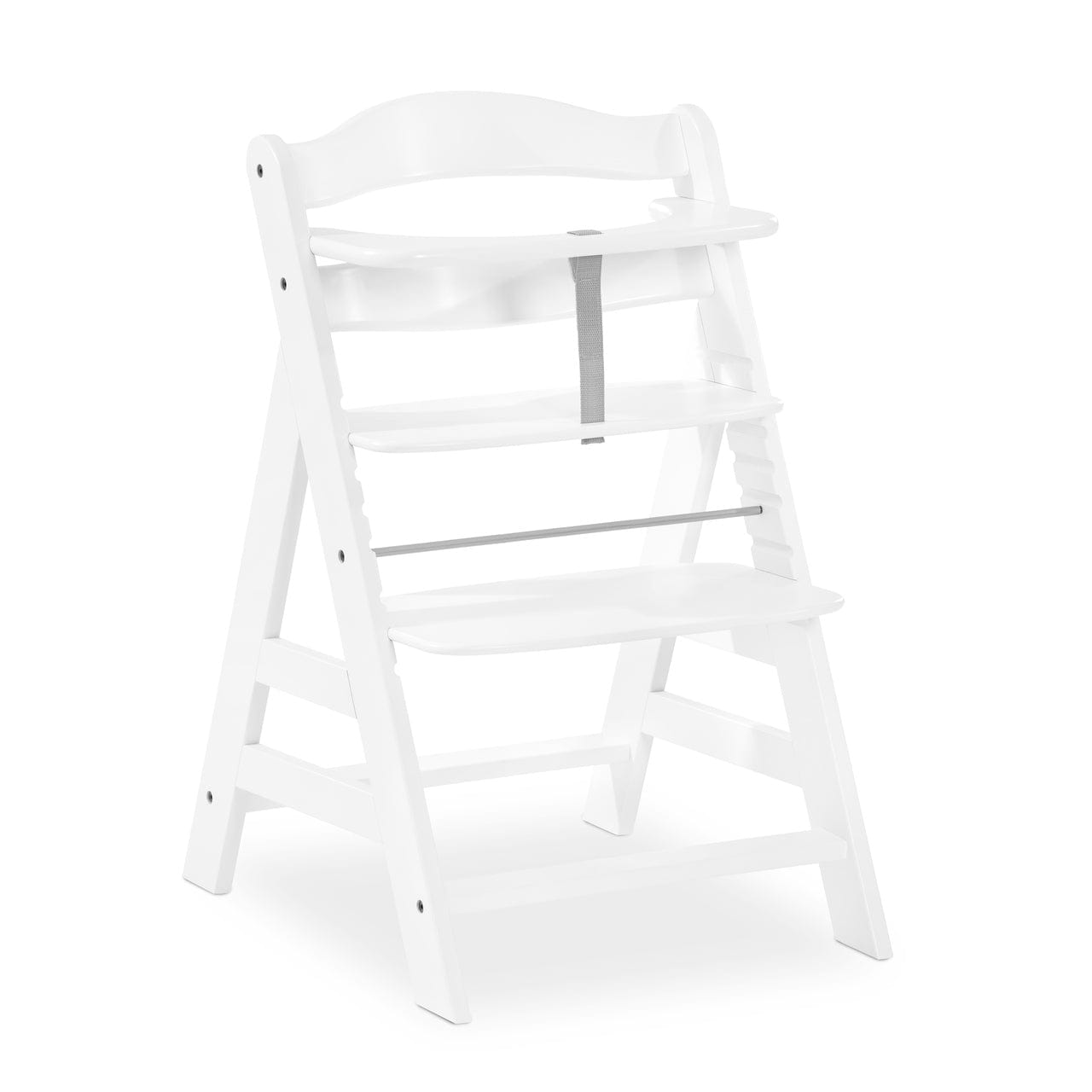 Hauck Childrens Furniture White Alpha+ Wooden Highchair
