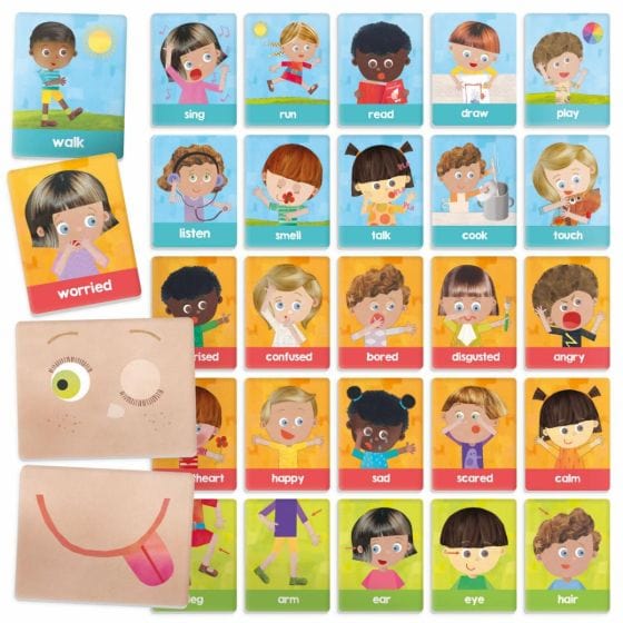 Headu Toys Flashcards Emotions and Actions