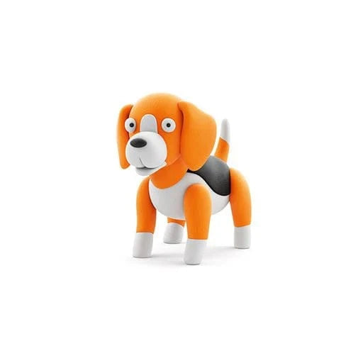 Hey Clay Toys Beagle Walkie, Dog Buddies, 3 cans