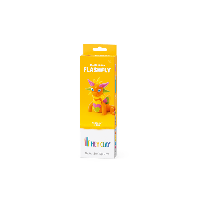 Hey Clay Toys Dragon Island, Flashfly 3 cans