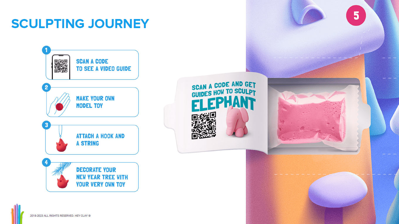 Hey Clay Toys Hey Clay - Advent Calendar