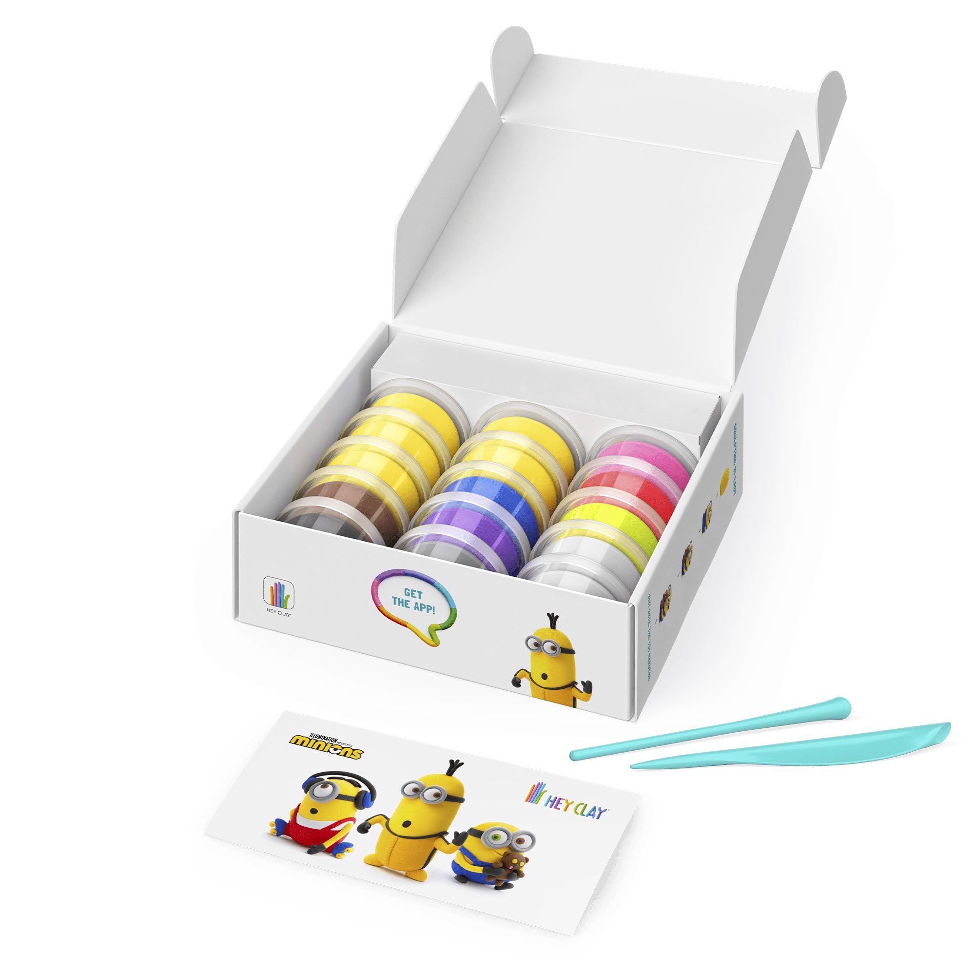 Hey Clay Toys Hey Clay - Minions, 15 Cans