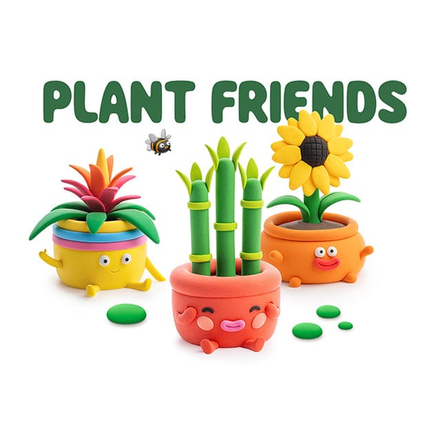 Hey Clay Toys Hey Clay - Plant Friends 15 Cans