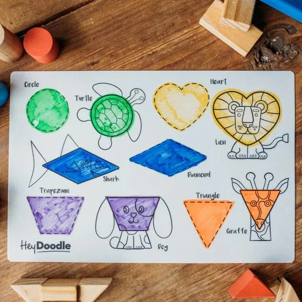 HeyDoodle Toys Shape Shifters Playmat (Mini)