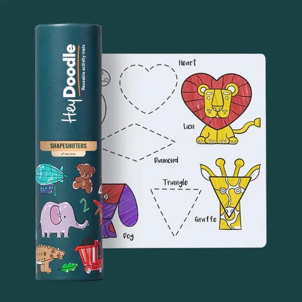HeyDoodle Toys Shape Shifters Playmat (Mini)
