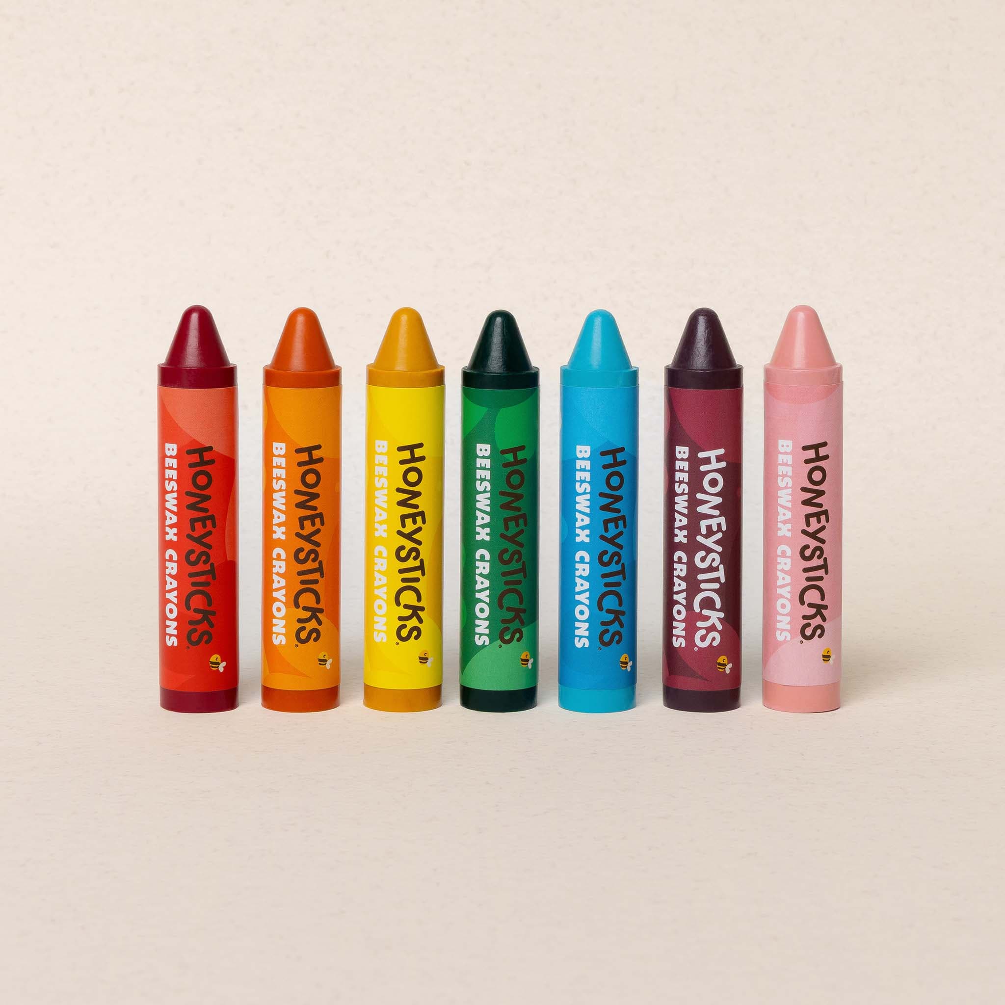 Honeysticks - NZ Toys Honeysticks Beeswax Crayons Super Jumbos 7pk