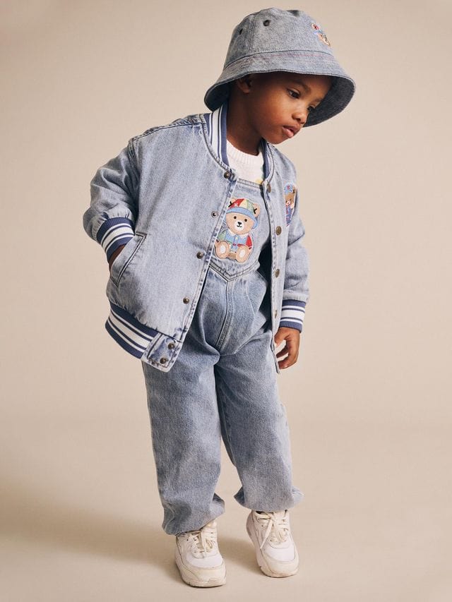 Huxbaby Accesories Hats Dreamy Denim Bucket Hat