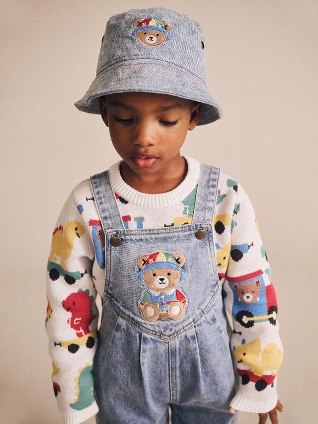 Huxbaby Accesories Hats Dreamy Denim Bucket Hat