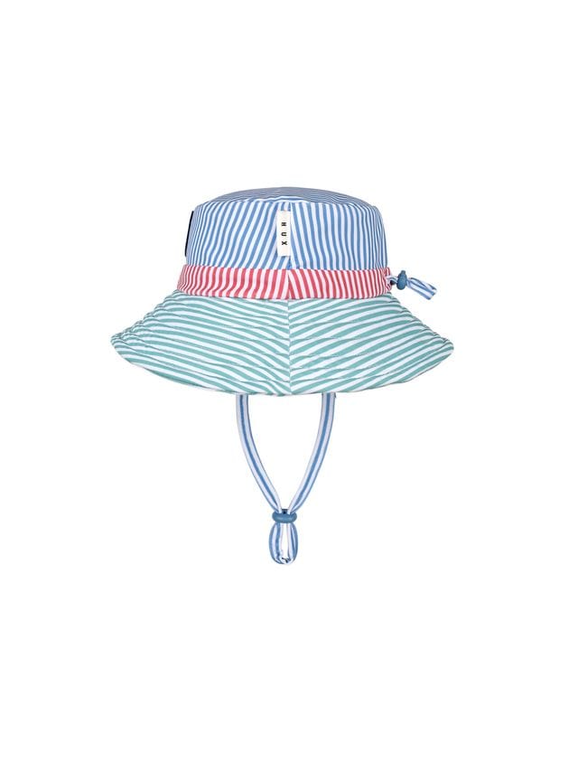 Huxbaby Accesories Hats Spliced Stripe Swim Hat