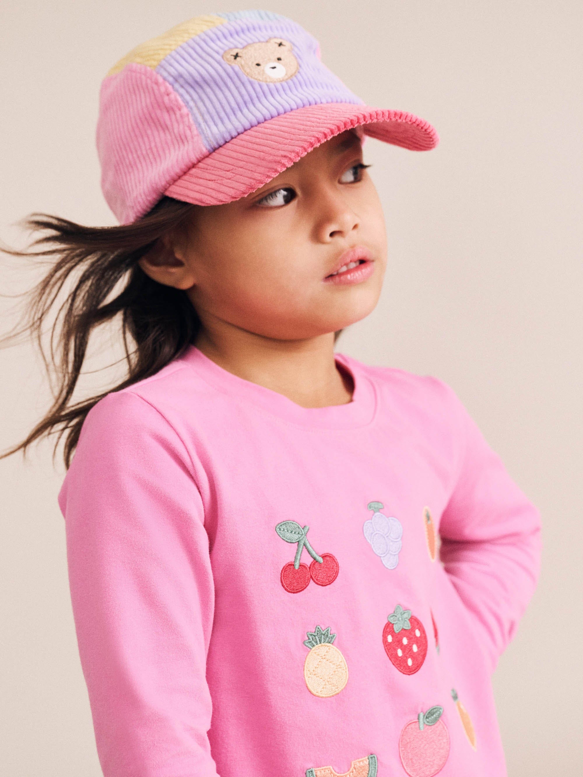 Huxbaby Accessories Hats One Size Colour Block Cord Panel Cap