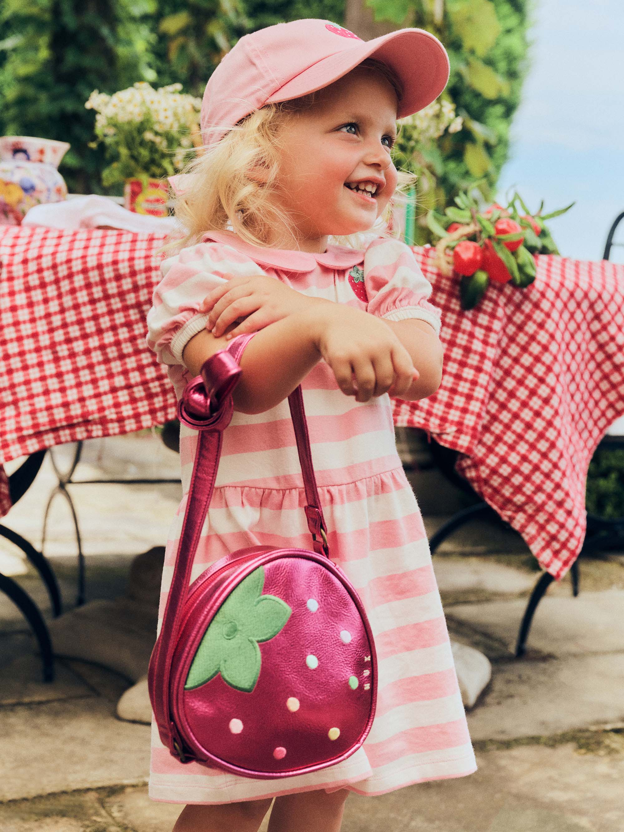 Huxbaby Accessories Hats One Size Juicy Strawberry Cap