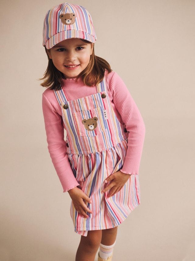 Huxbaby Accessories Hats One Size Pastel Stripe Huxbear Cap