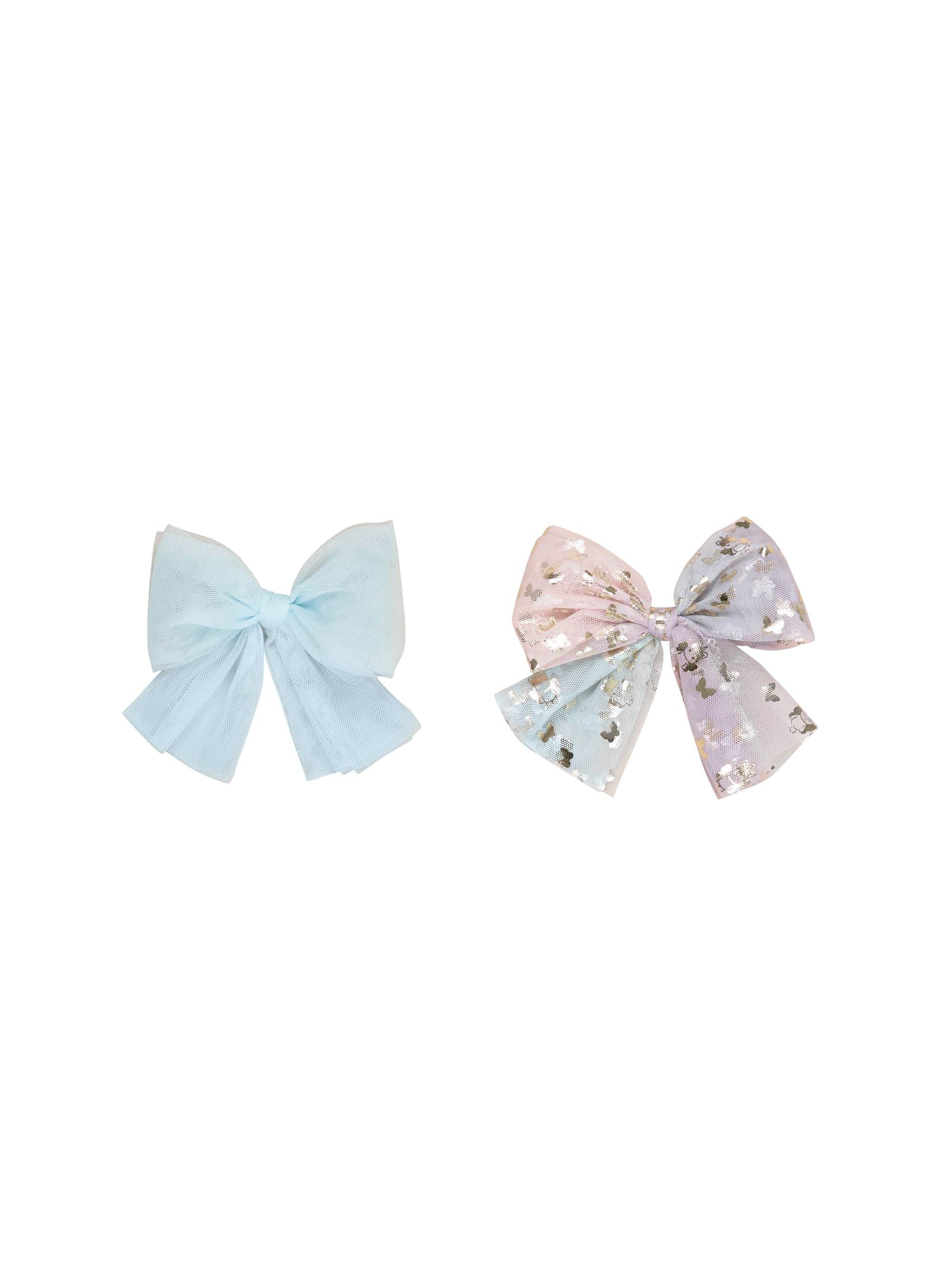 Huxbaby Accessory Hair Butterfly Unicorn 2PK Hair Bow