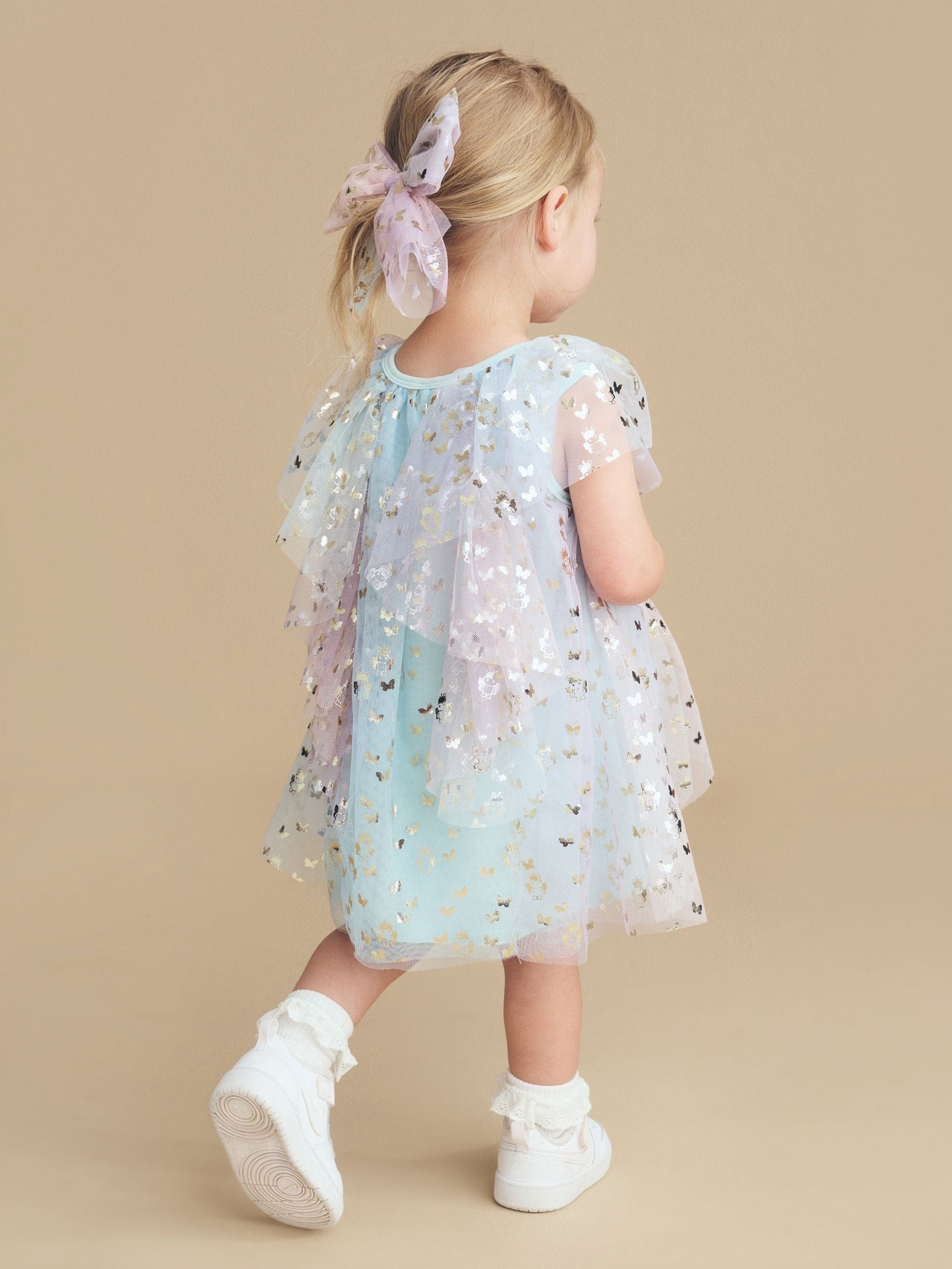Huxbaby Accessory Hair Butterfly Unicorn 2PK Hair Bow