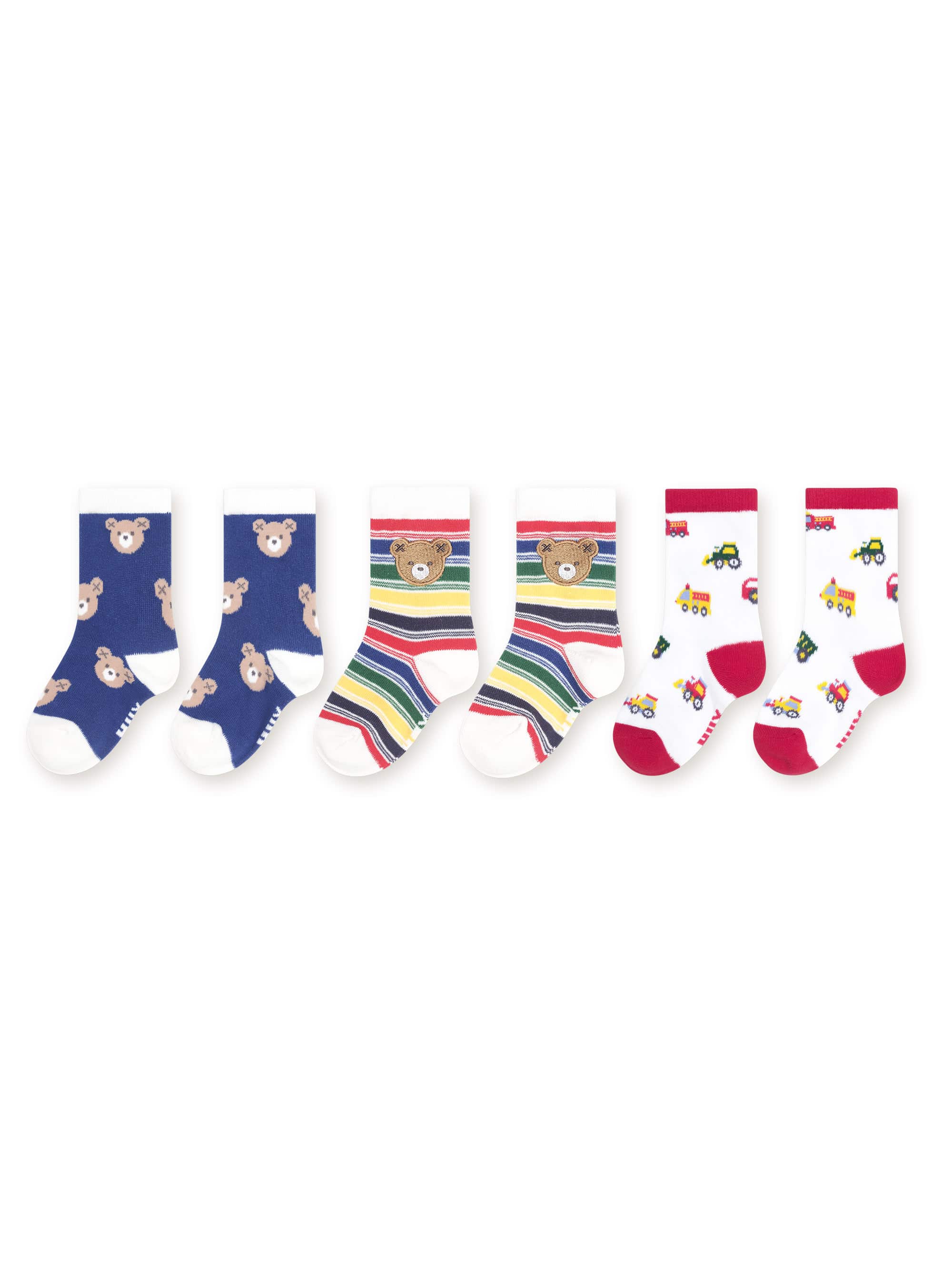 Huxbaby Accessory Socks 6-12M 3pk Boys Socks