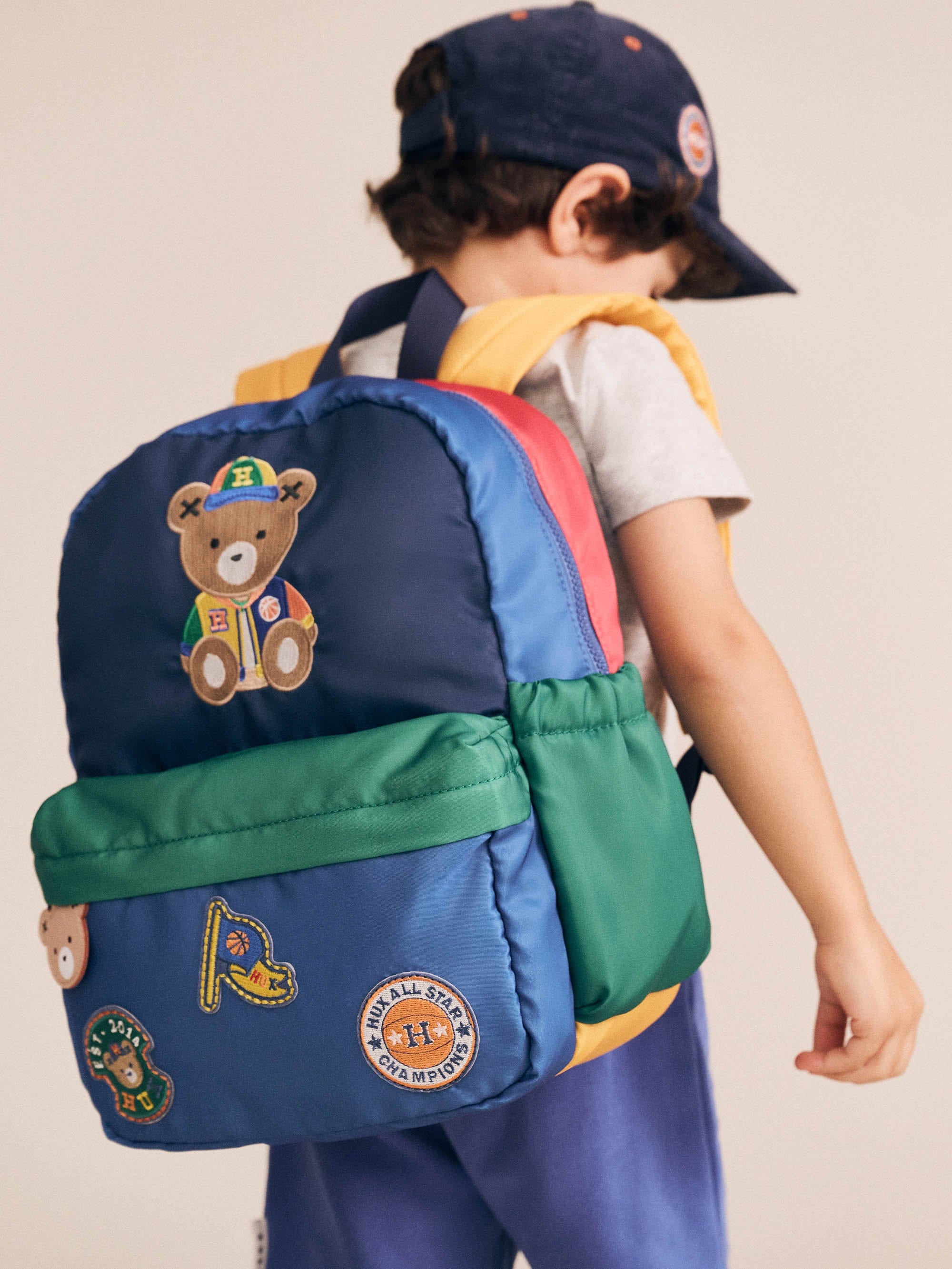 Huxbaby Backpacks Hux Colour Block Varsity Backpack