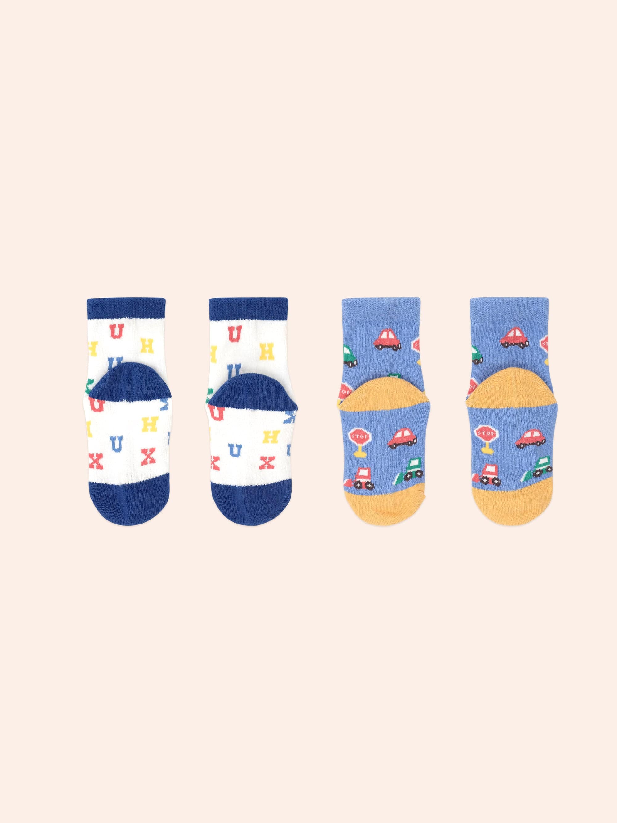 Huxbaby Boys Accessory 2pk Hux Socks