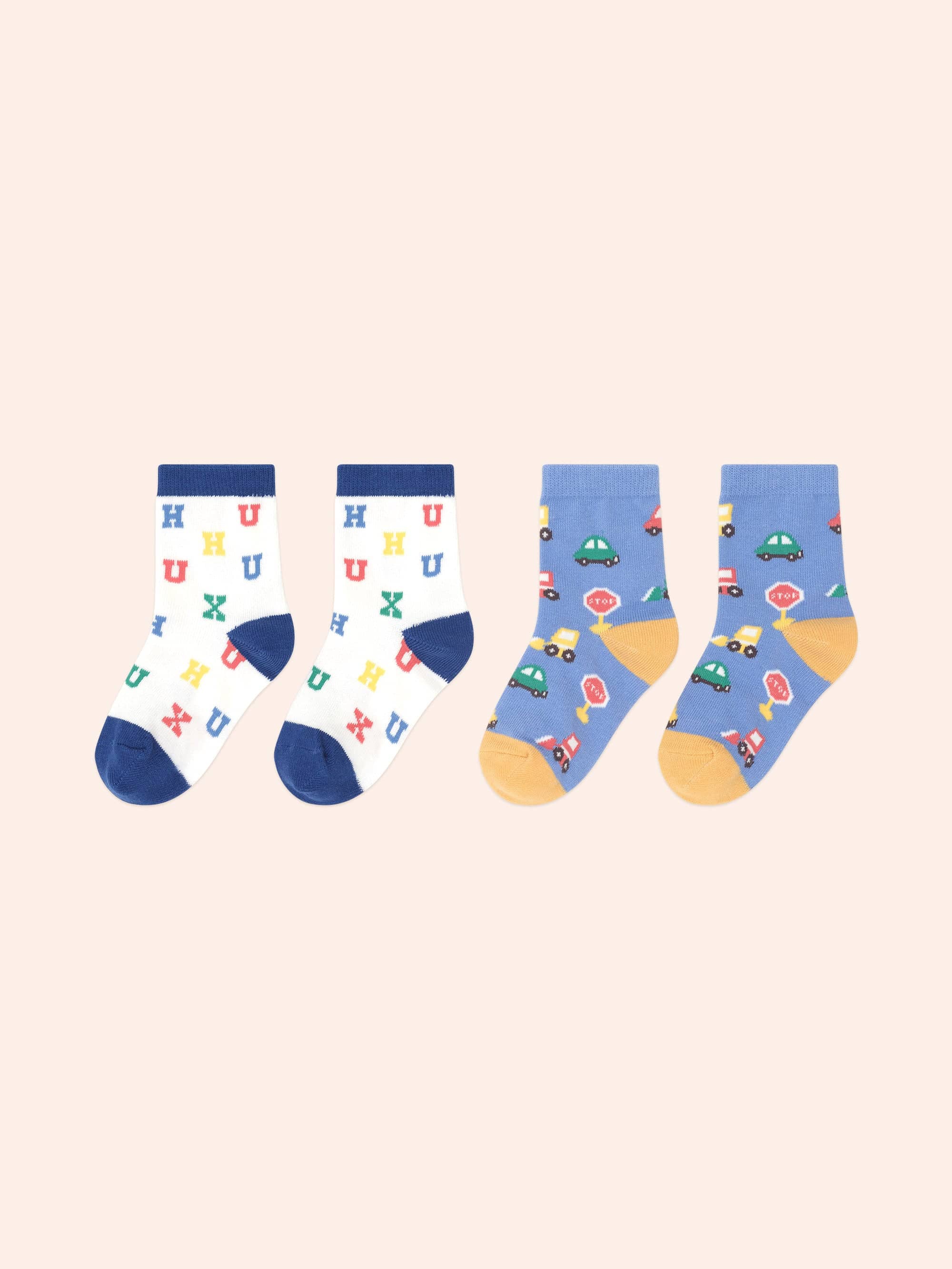 Huxbaby Boys Accessory 2pk Hux Socks